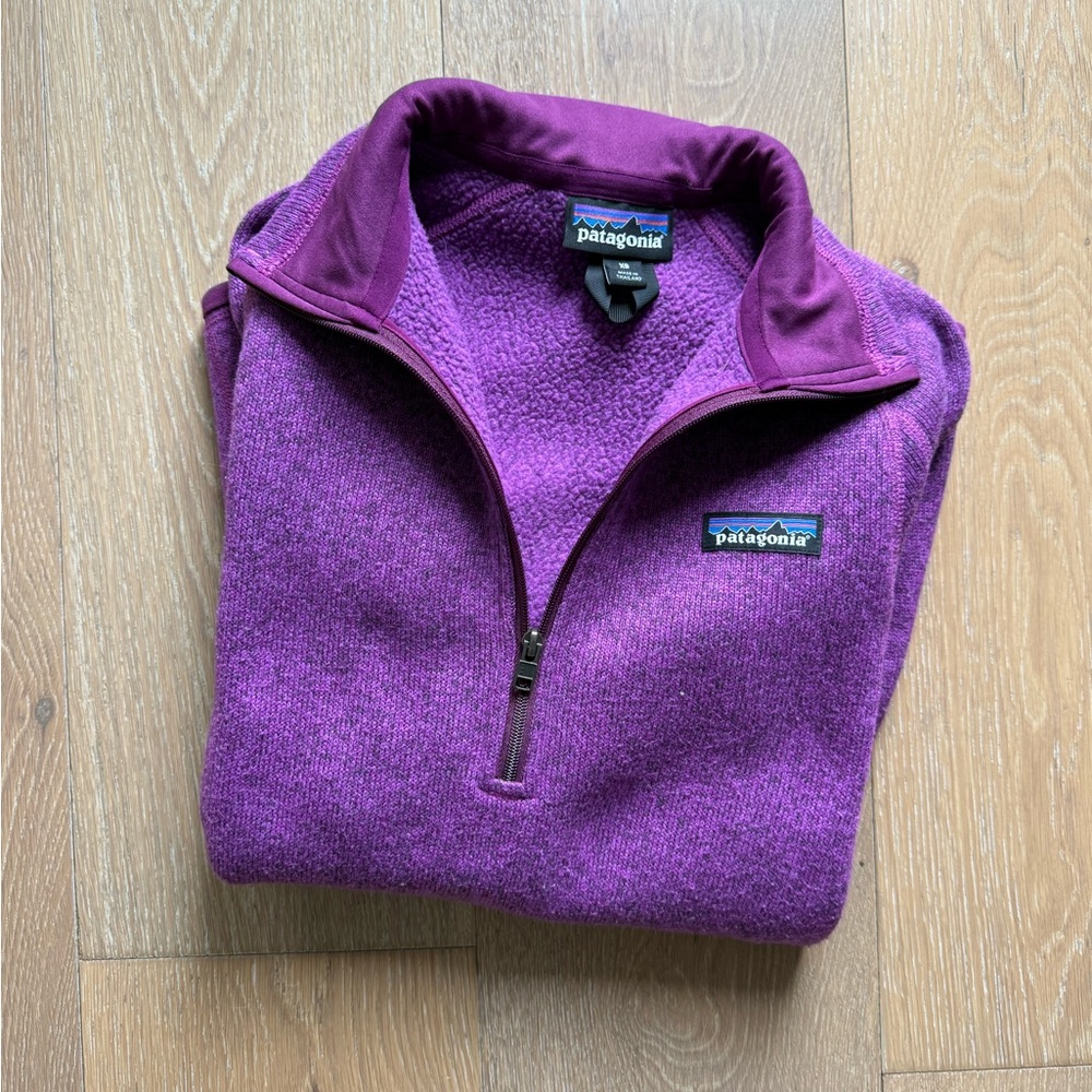 Patagonia Better Sweater 1/4 zip fleece
